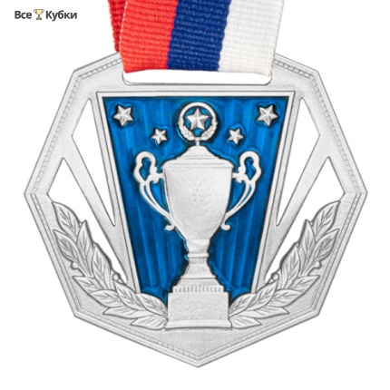 Медаль MZP 569-60/SM (D-60мм, s-2мм) с лентой