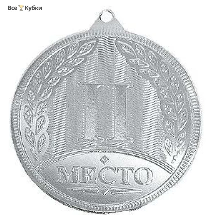 Медаль MD Rus.523/S 2 место (D-50 мм, s-2 мм)