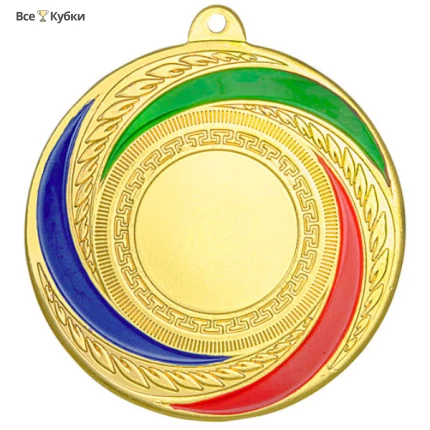 Медаль MZ 131-60/G (D-60мм, D-25мм, s-2мм)