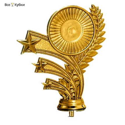 Фигура B178/G эмблемоноситель три звезды (H-11,5 см)