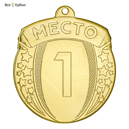 Медаль MZ 113-55/G 1 место (D-55мм, s-2мм)