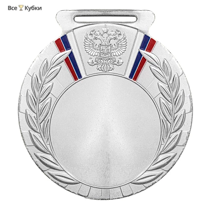 Медаль MD Rus.79/S (D-80мм, D-50мм, s-2,5мм)