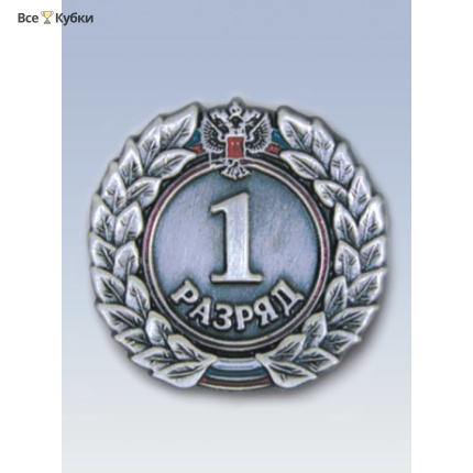 Значок 1 разряд