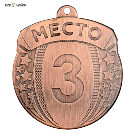 Медаль MZ 113-55/B 3 место (D-55мм, s-2мм)