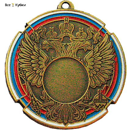 Медаль MD Rus.70/B (D-70 мм, D-25 мм, s-3 мм)