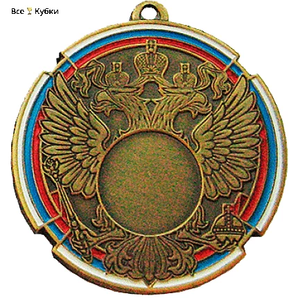 Медаль MD Rus.70/B (D-70 мм, D-25 мм, s-3 мм)