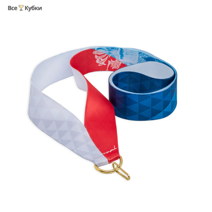 Лента для медали РФ орел (1-сторонняя, 25 мм)