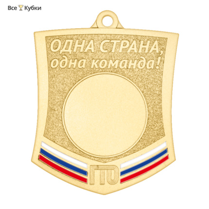 Медаль GMZP 702-50/GM (57х45мм, s-2 мм)