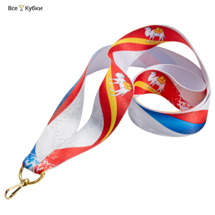 Лента для медали РФ-Челябинская обл. (1-сторонняя, 25 мм)