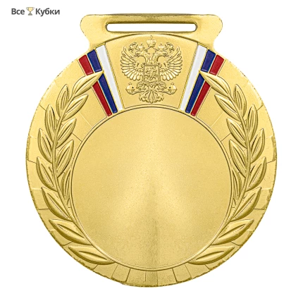 Медаль MD Rus.79/G (D-80мм, D-50мм, s-2,5мм)