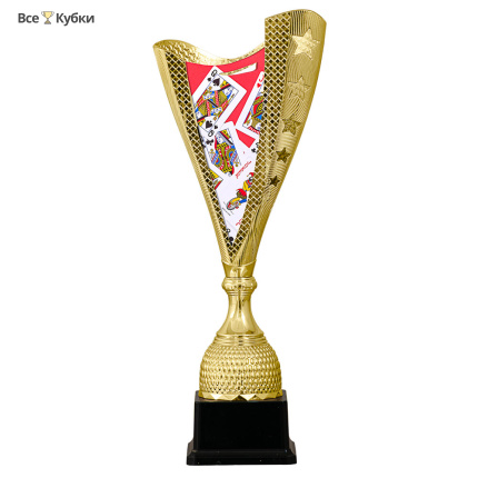 Кубок KB 8079 A карточные игры (H- 41 см)